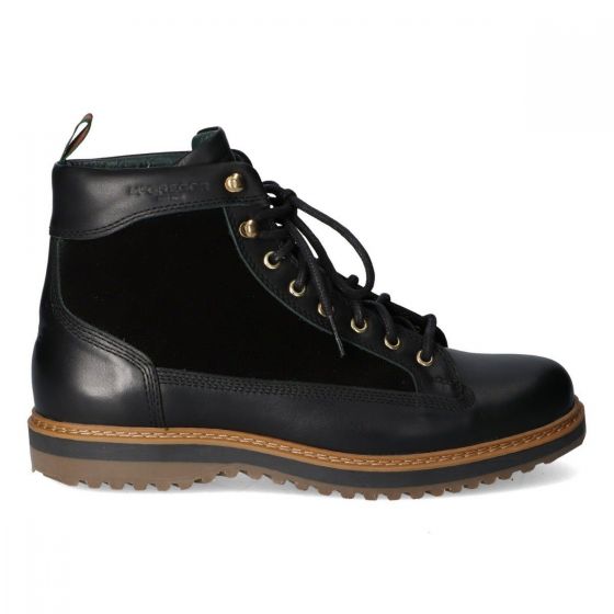 Boots Daniel - Black - Leather - Shoelace boots for Men's